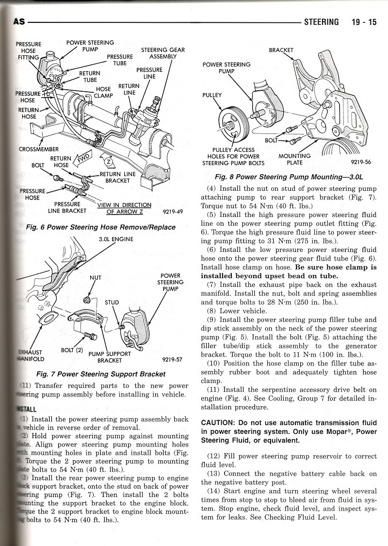 Pulling the motor | The Chrysler Minivan Fan Club Forums